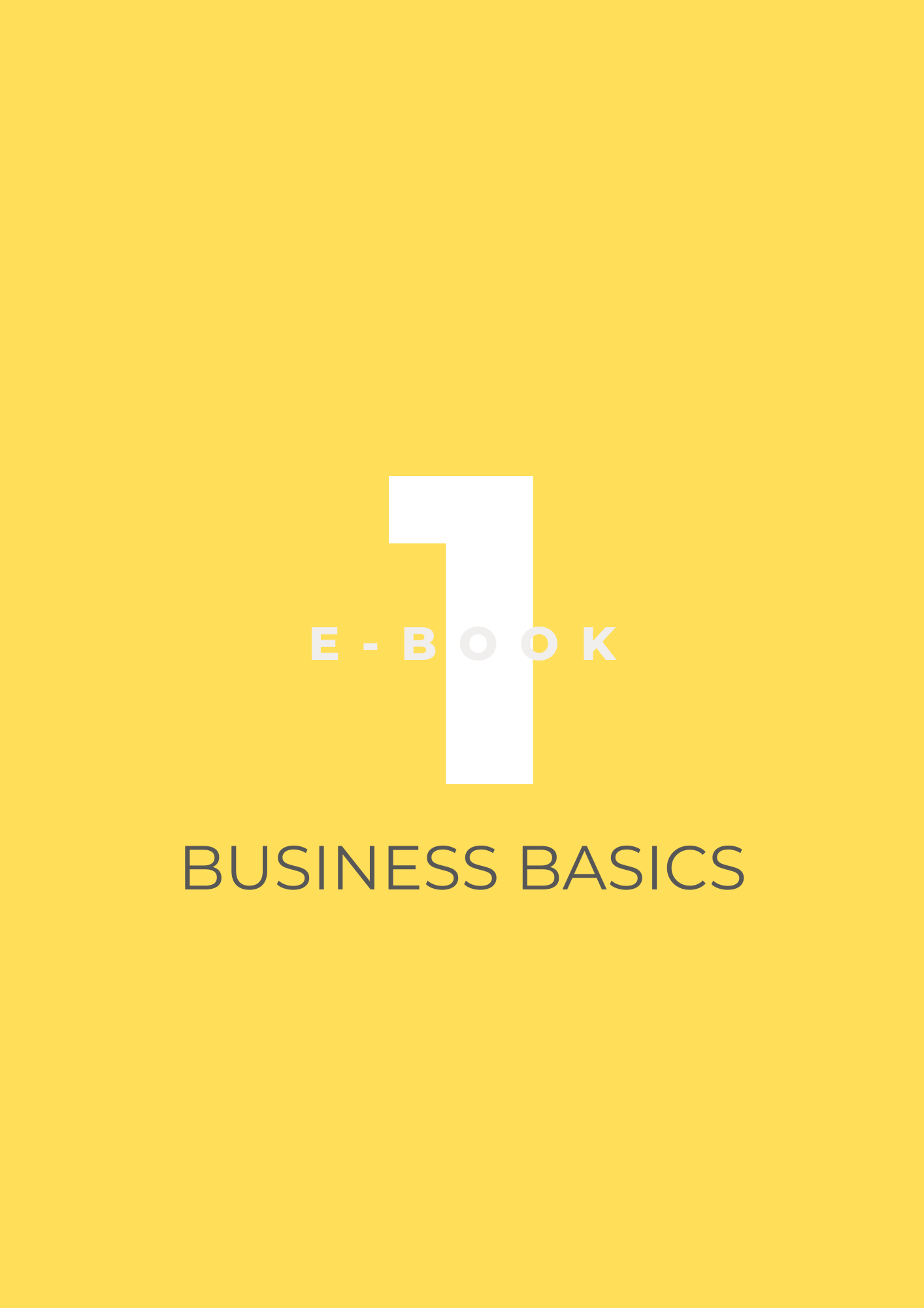 360 Degrees of Business eBook 1: Business Basics